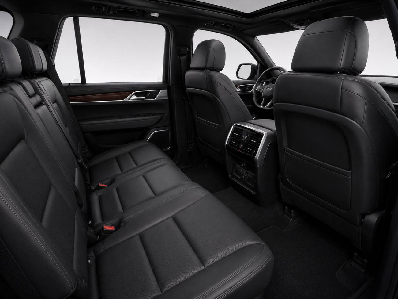 Second row Koast Business SUV — Second row