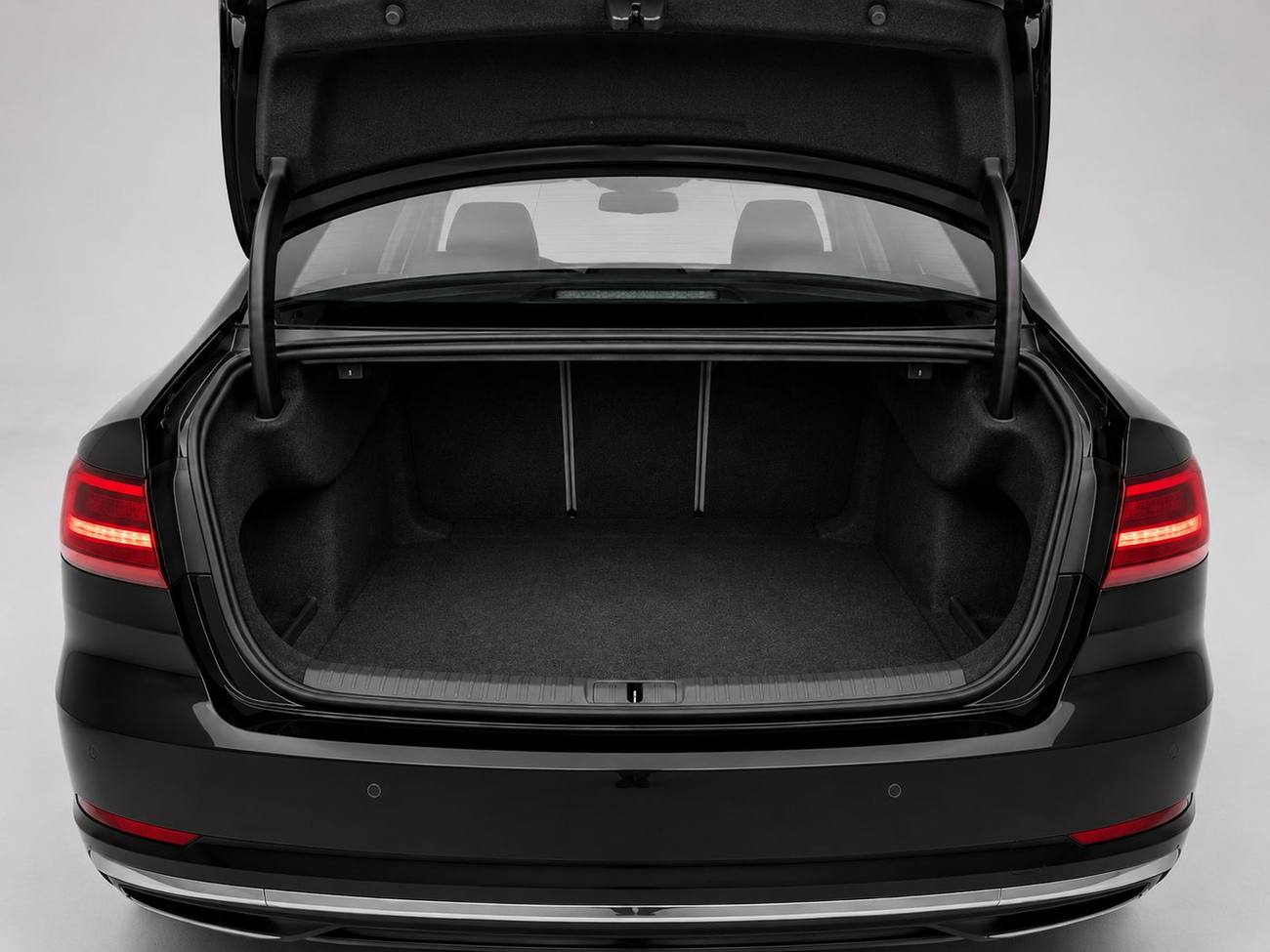 Trunk space Koast Business Sedan — Trunk space
